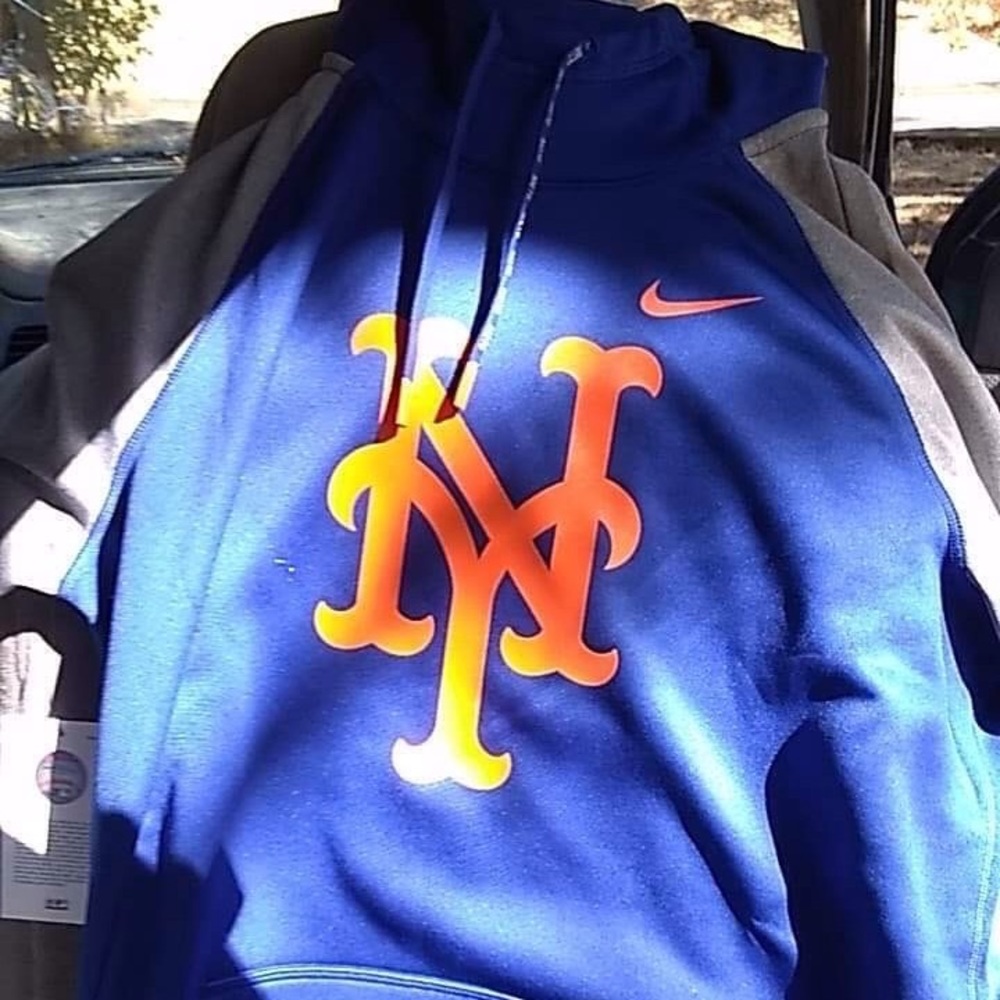 Lg men's Nike mets hoodie